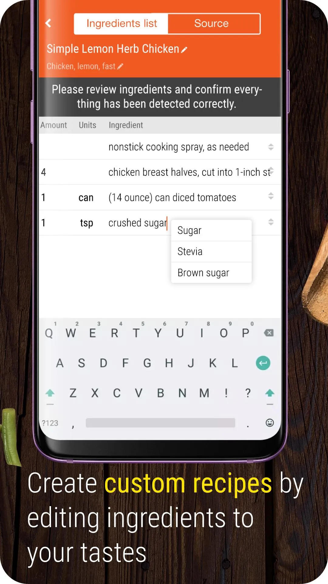 RecipeIQ: Recipe Organizer | Indus Appstore | Screenshot