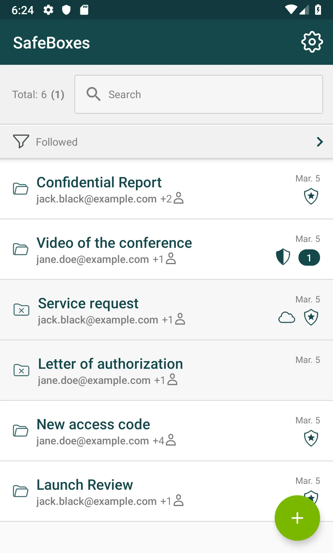 XM SendSecure | Indus Appstore | Screenshot