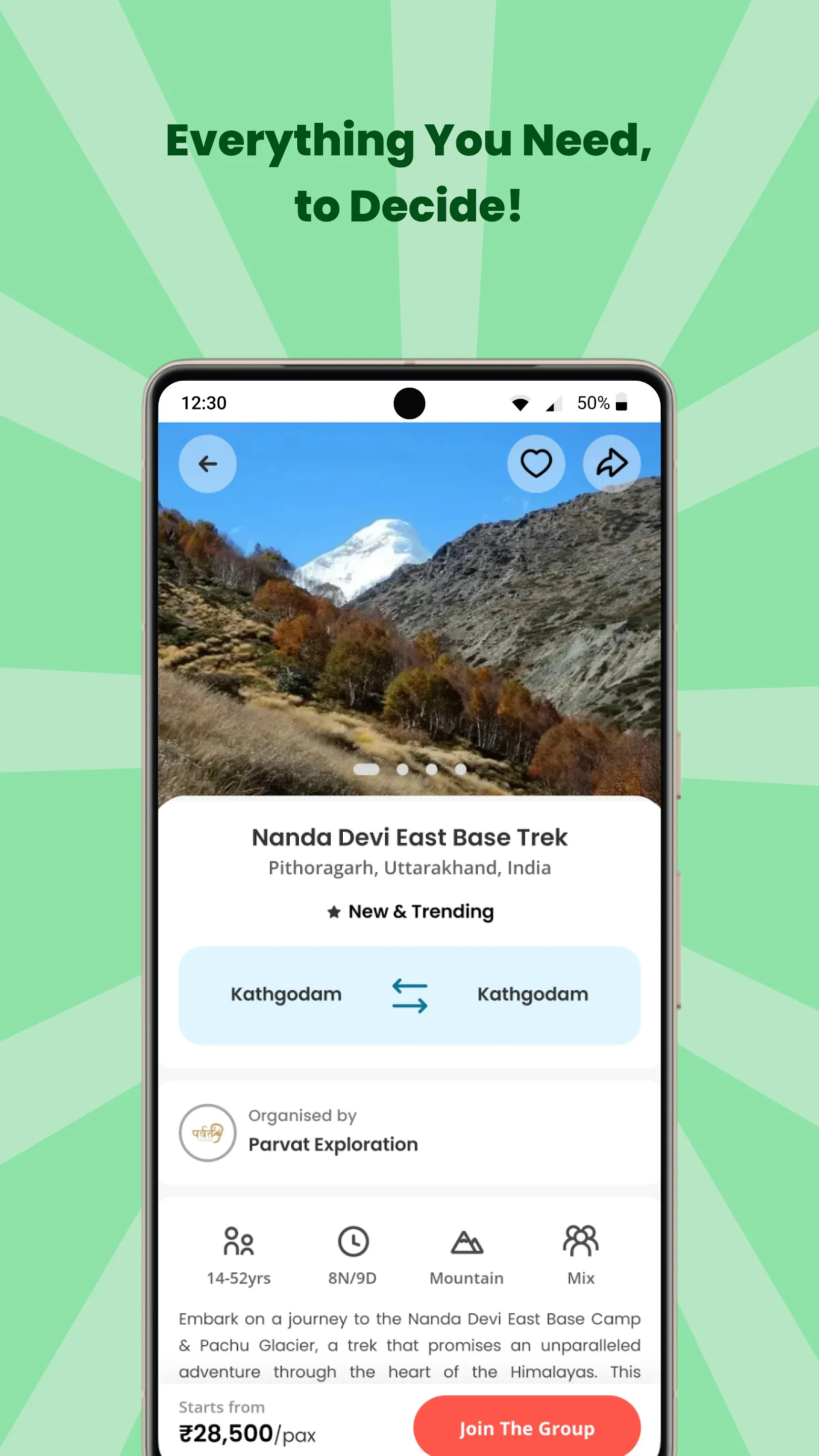Kozyclan: Curated Group Trips | Indus Appstore | Screenshot