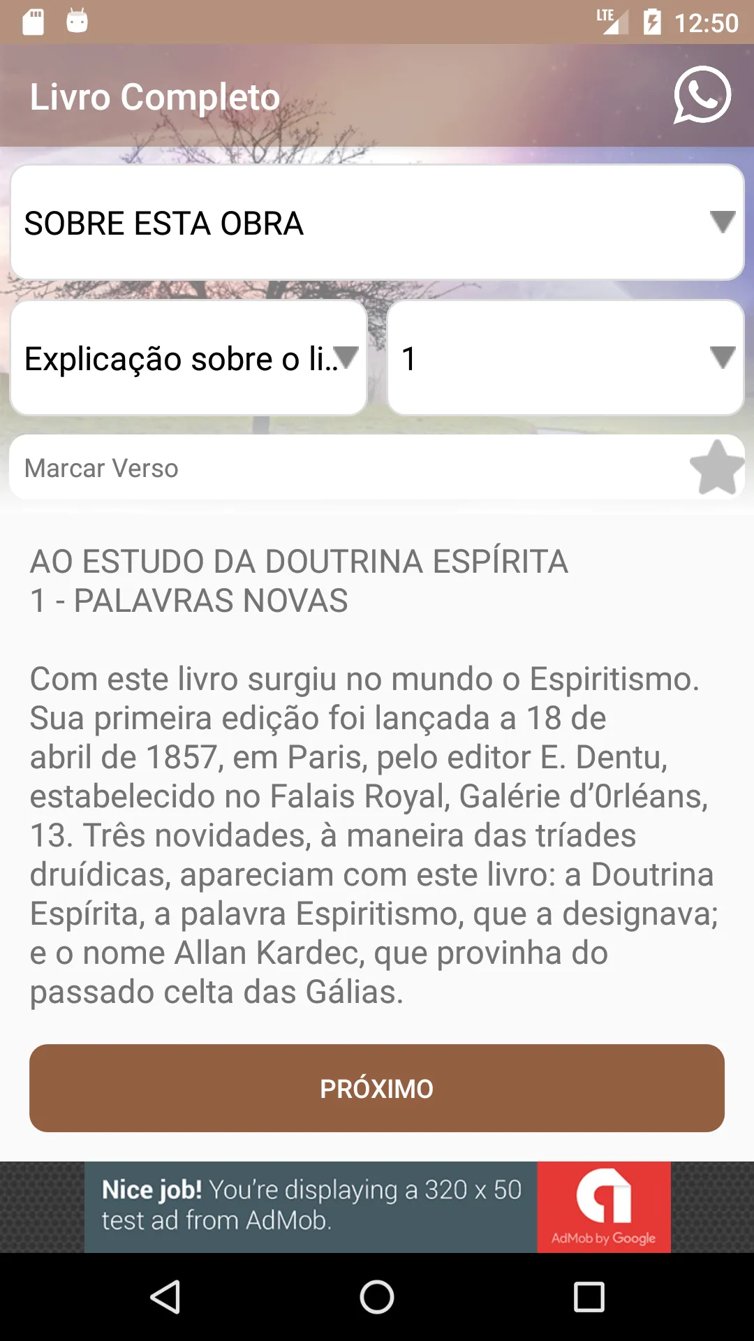 O Livro dos Espíritos | Indus Appstore | Screenshot