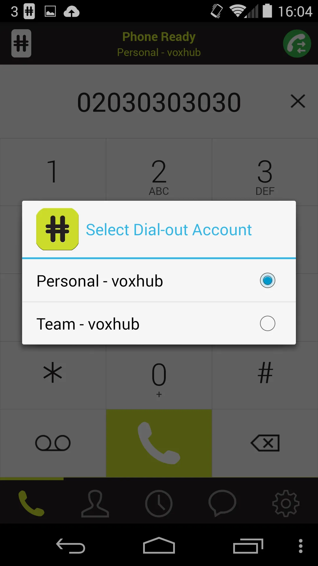 Voxhub Android Edition | Indus Appstore | Screenshot