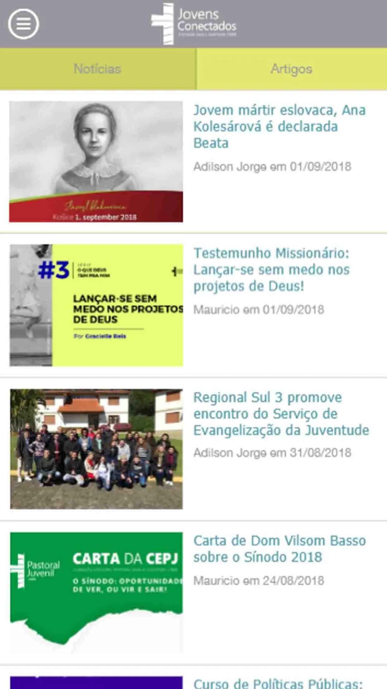 Jovens Conectados | Indus Appstore | Screenshot