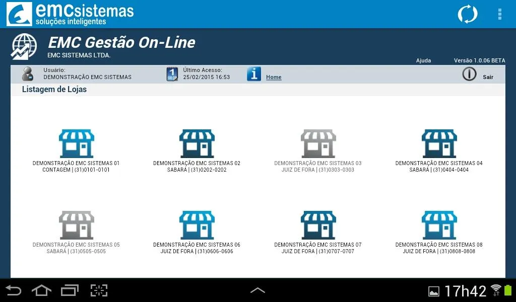 EMC Gestão On-Line | Indus Appstore | Screenshot