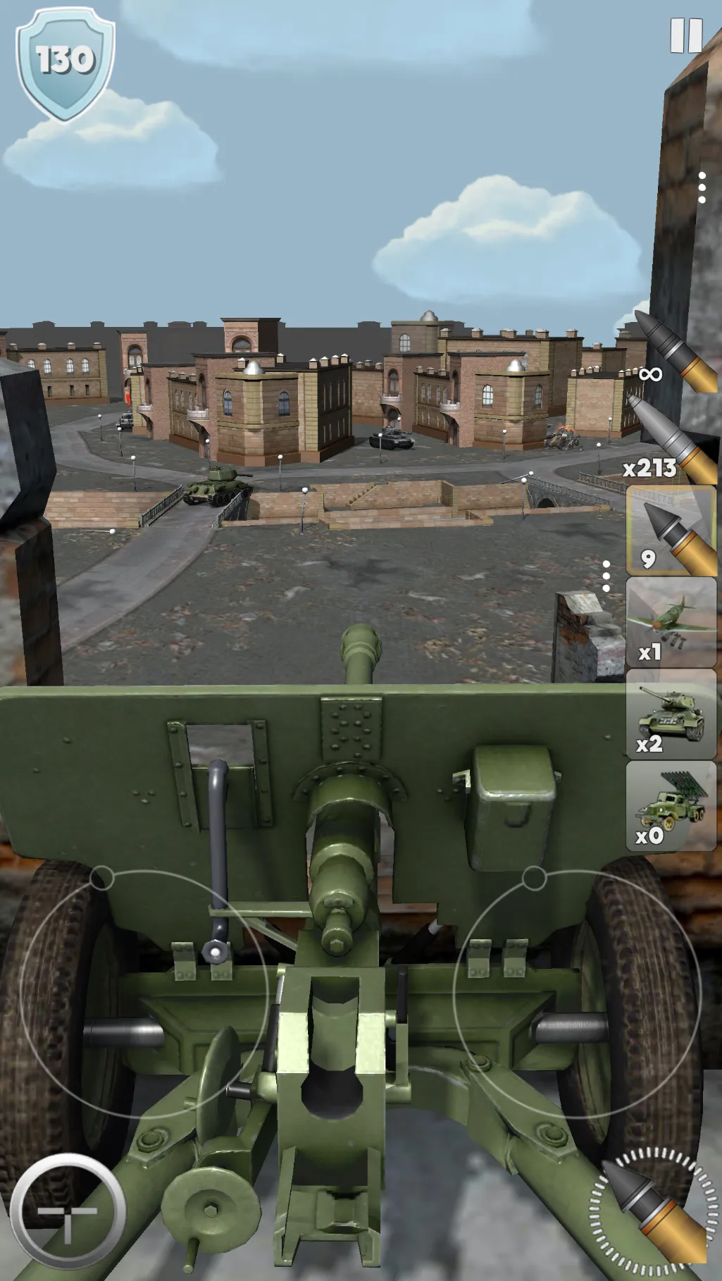 Artillery Guns Destroy Tanks | Indus Appstore | Screenshot