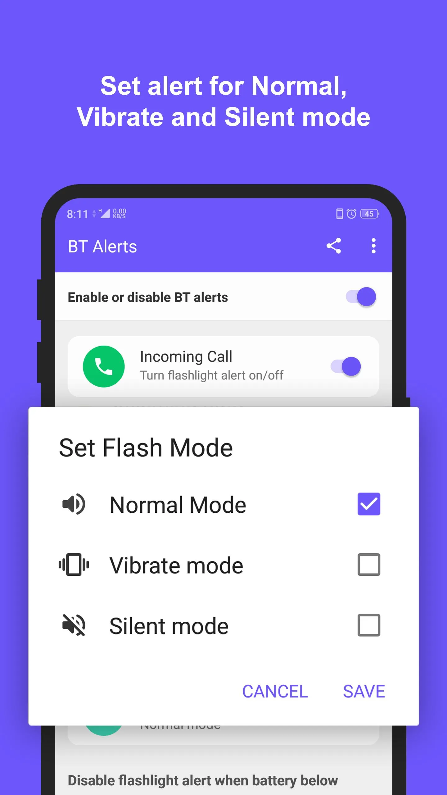 Flashlight Alerts | Indus Appstore | Screenshot