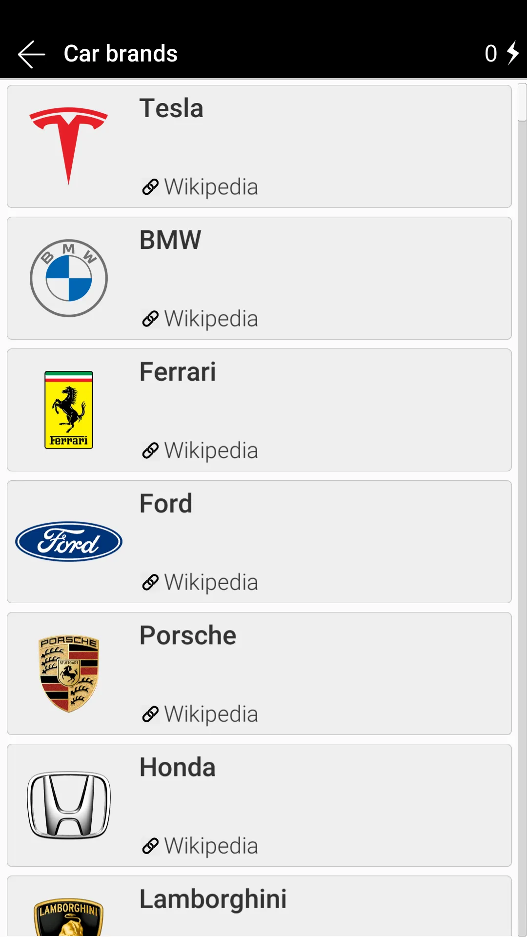 Quiz: Car Brands | Indus Appstore | Screenshot