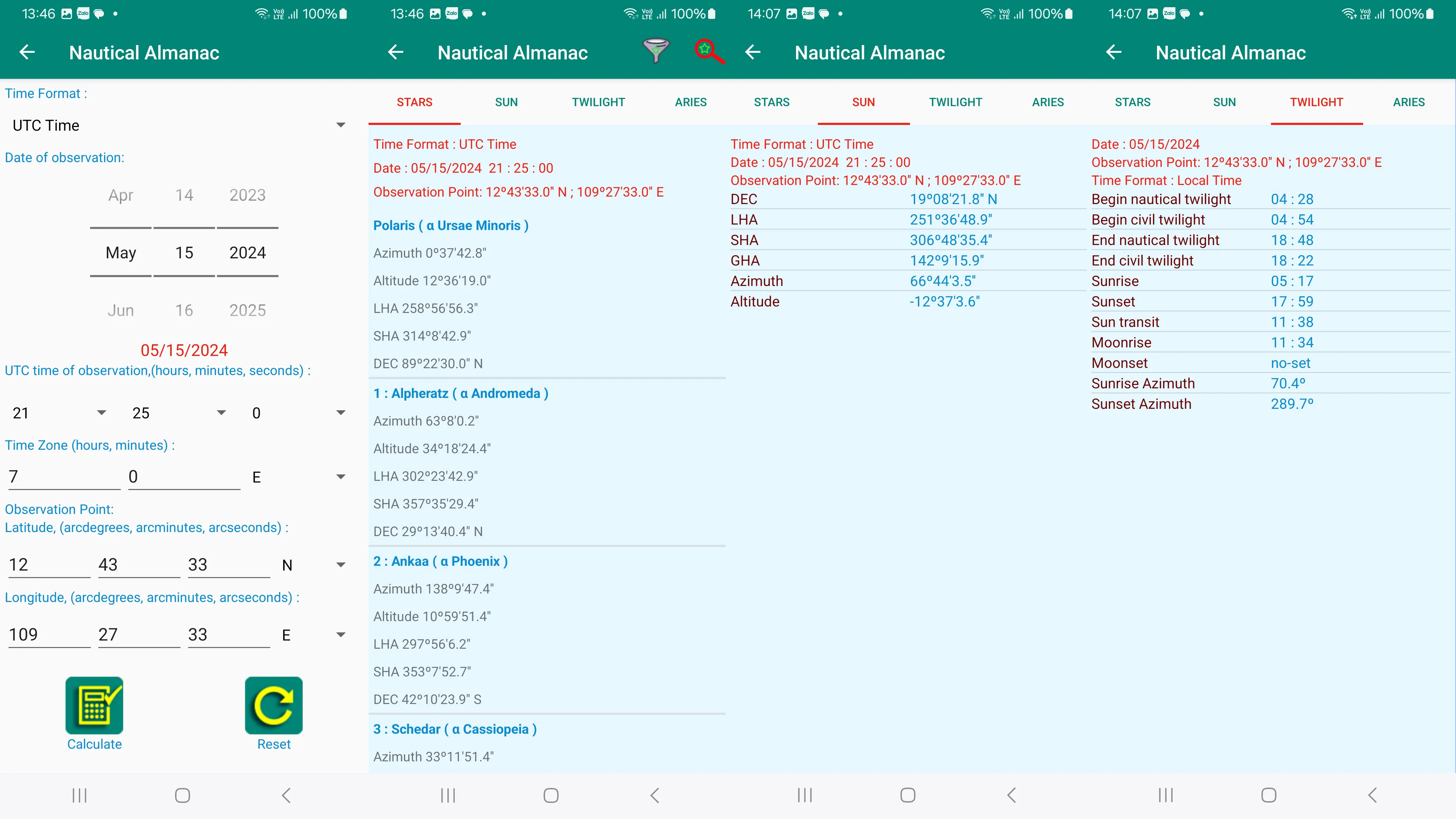 Nautical Calculators | Indus Appstore | Screenshot