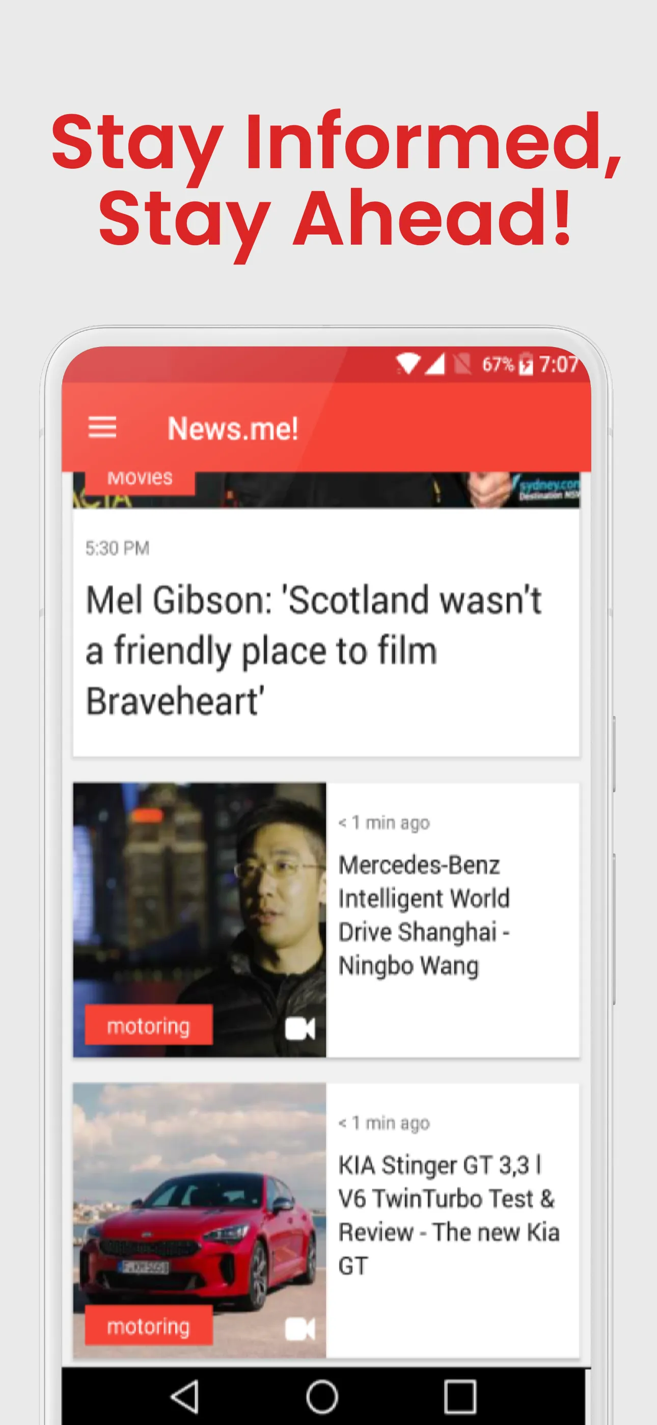 News.me | Indus Appstore | Screenshot