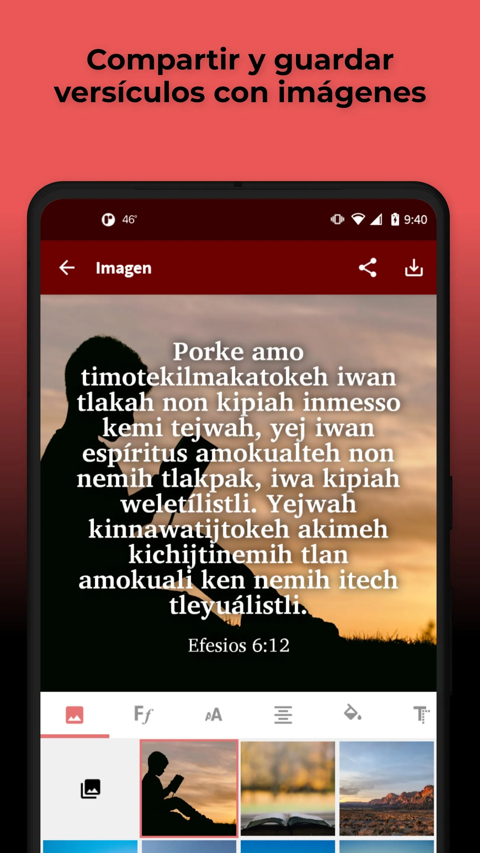 Náhuatl Tehuacán Bible | Indus Appstore | Screenshot