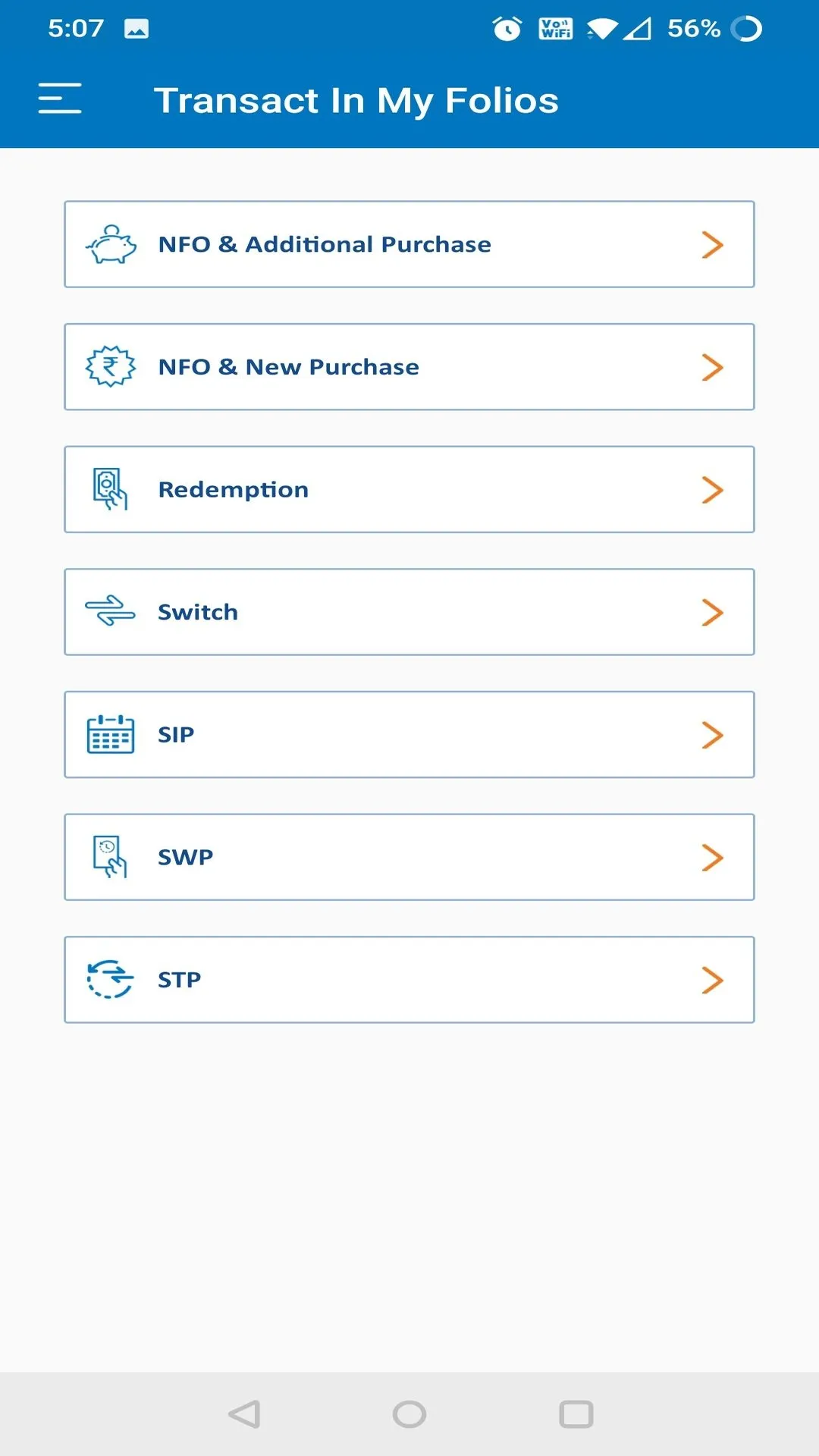 BANK OF INDIA MUTUAL FUND | Indus Appstore | Screenshot