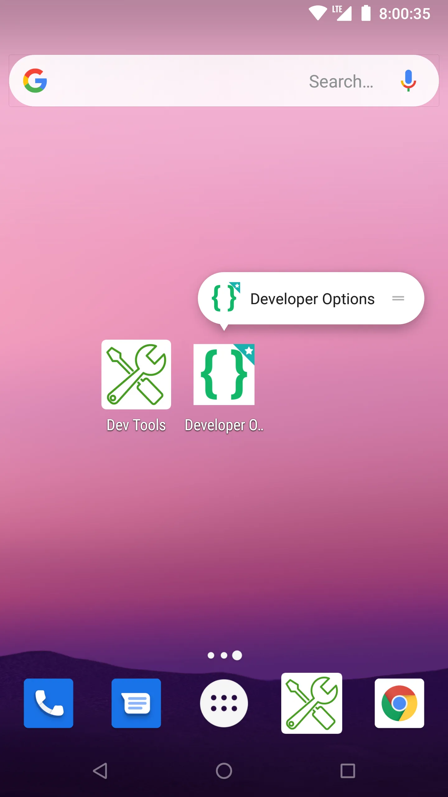 Developer Options | Indus Appstore | Screenshot