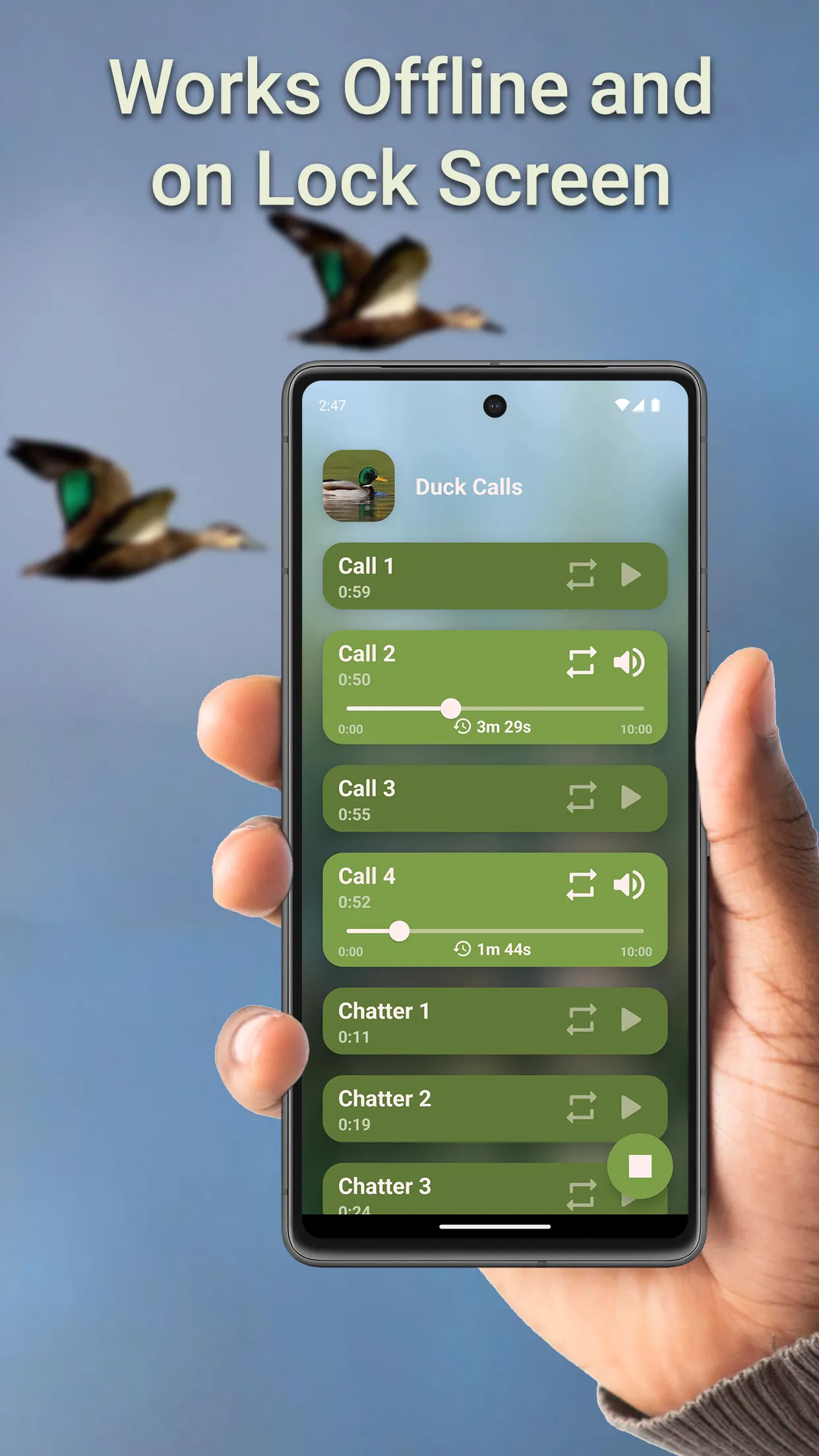Duck Hunting Calls | Indus Appstore | Screenshot