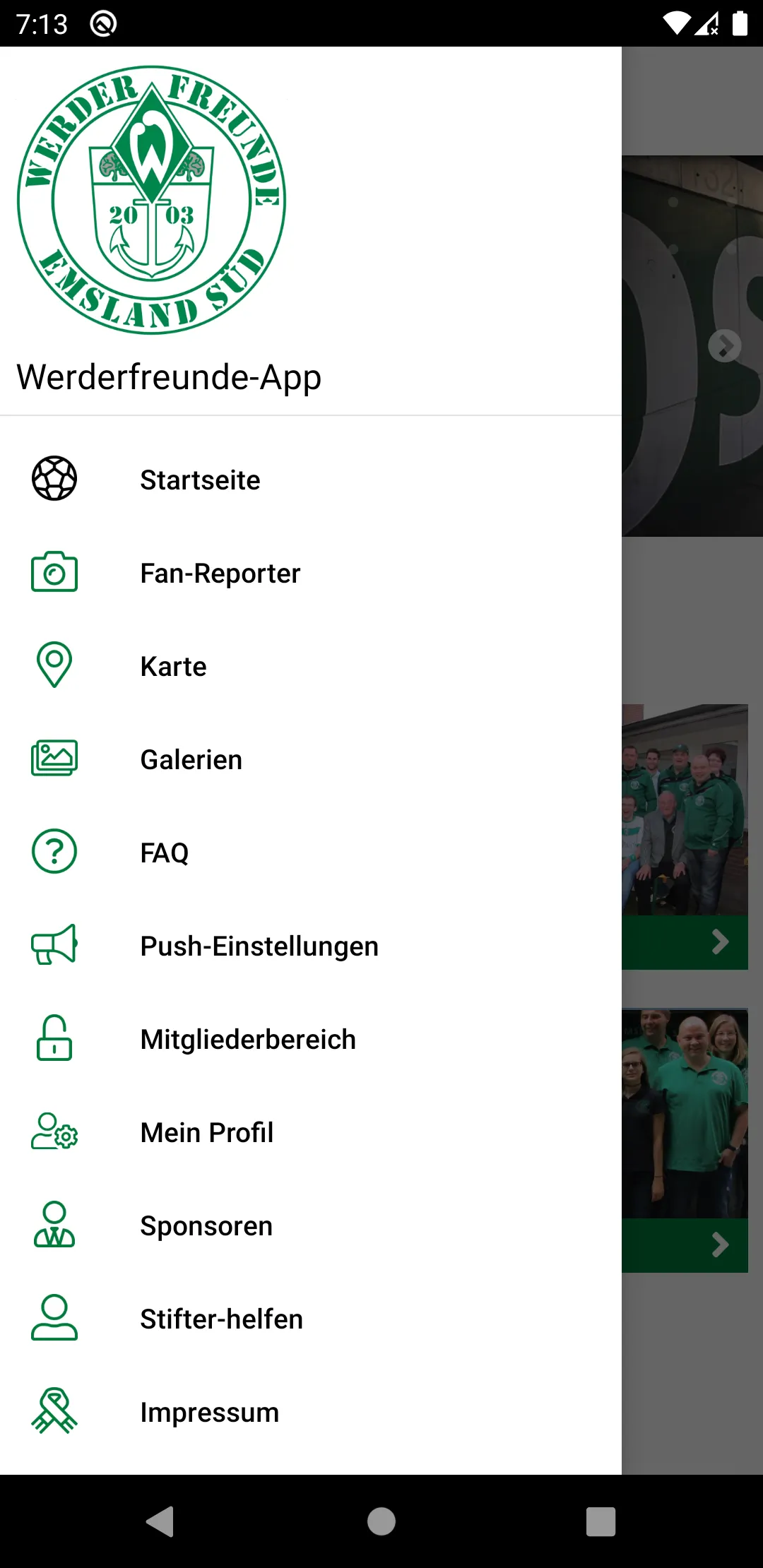 Werderfreunde-App | Indus Appstore | Screenshot