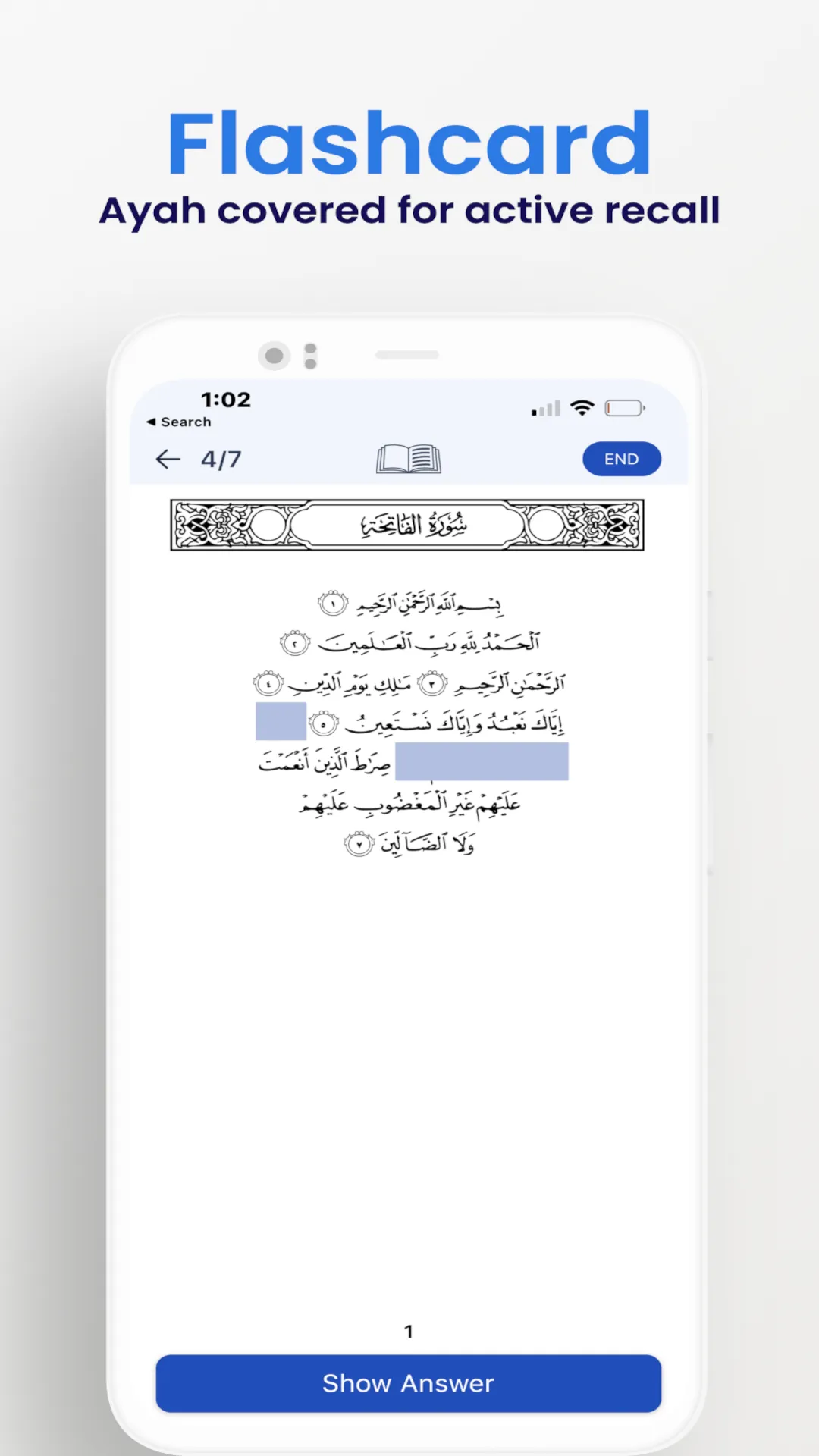 Retain Quran: Quran Flashcards | Indus Appstore | Screenshot