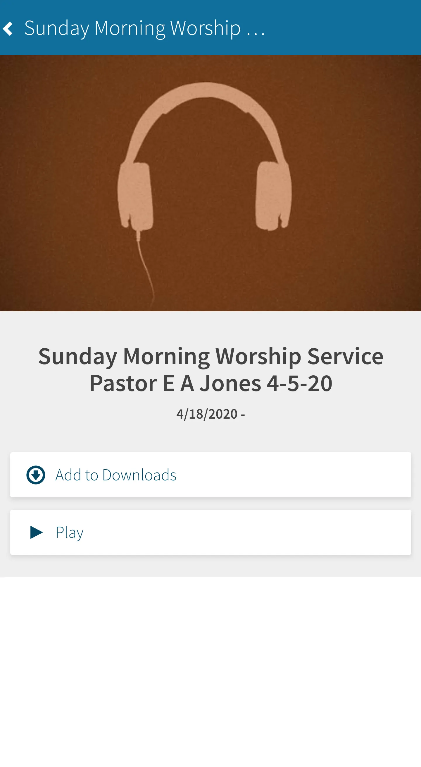 Living Gospel Church L.A. | Indus Appstore | Screenshot