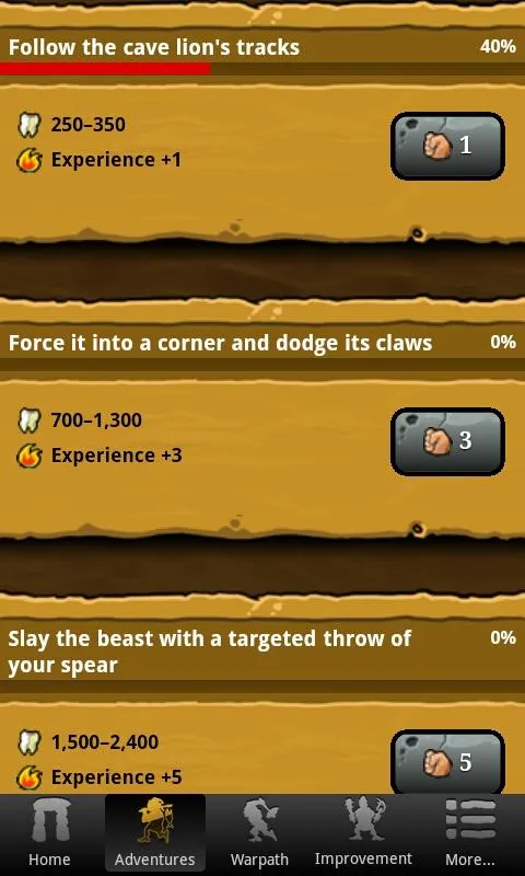 Prehistoric Game - Stone Age | Indus Appstore | Screenshot