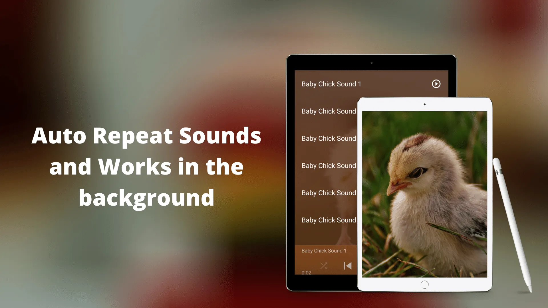 Chicks Sounds - Chirping Noise | Indus Appstore | Screenshot