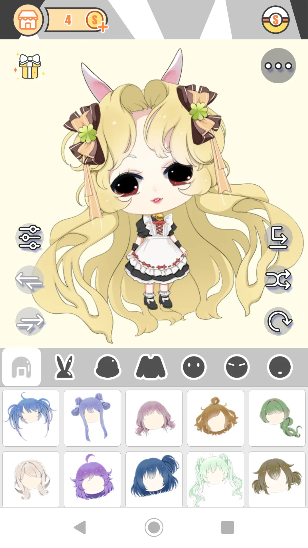 Cute Girl Avatar Factory | Indus Appstore | Screenshot