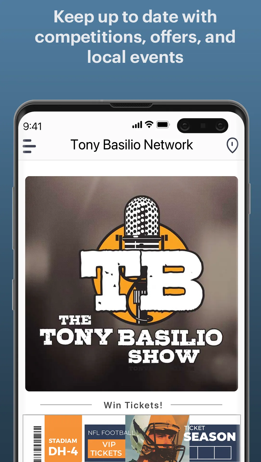 Tony Basilio Network | Indus Appstore | Screenshot