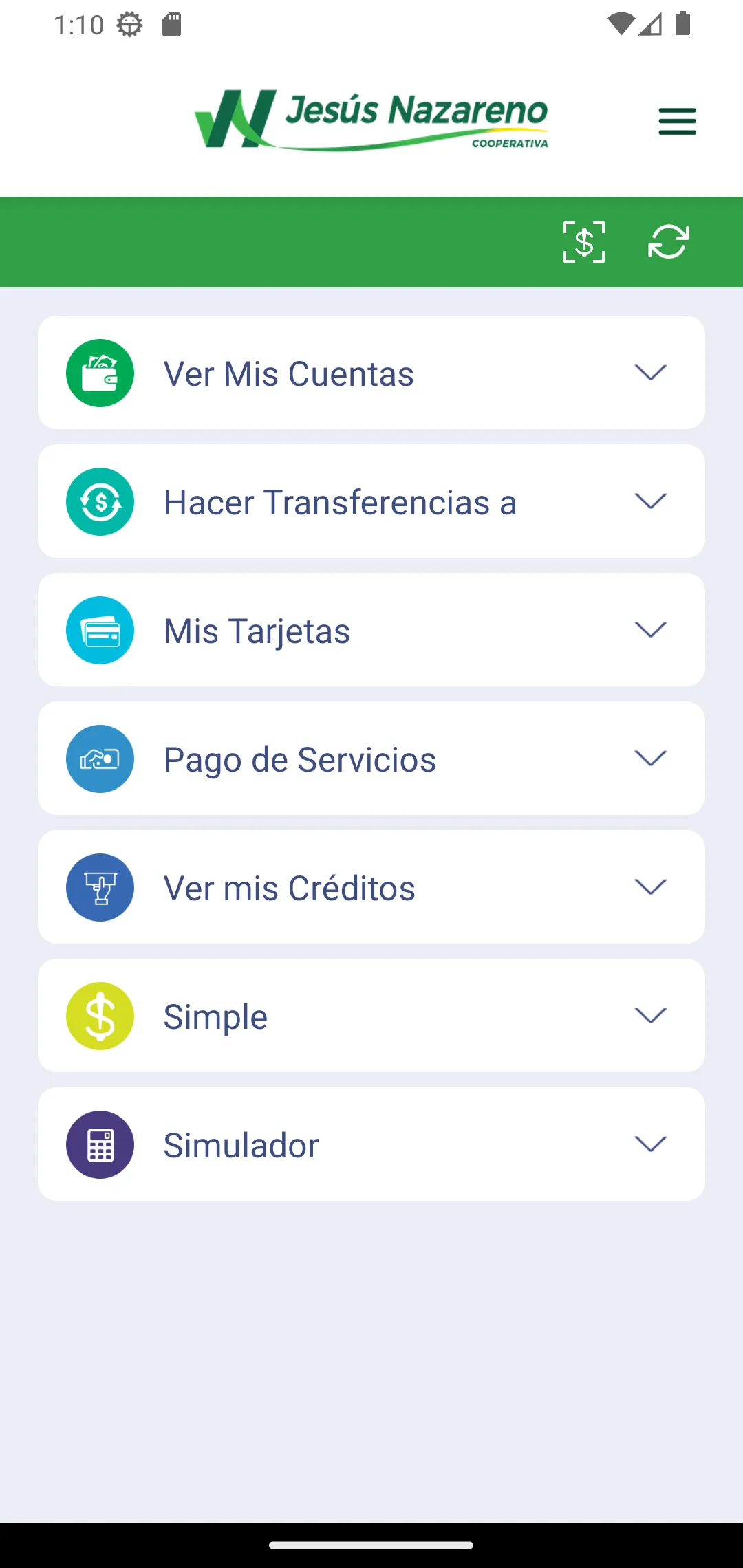 Cooperativa Jesús Nazareno | Indus Appstore | Screenshot