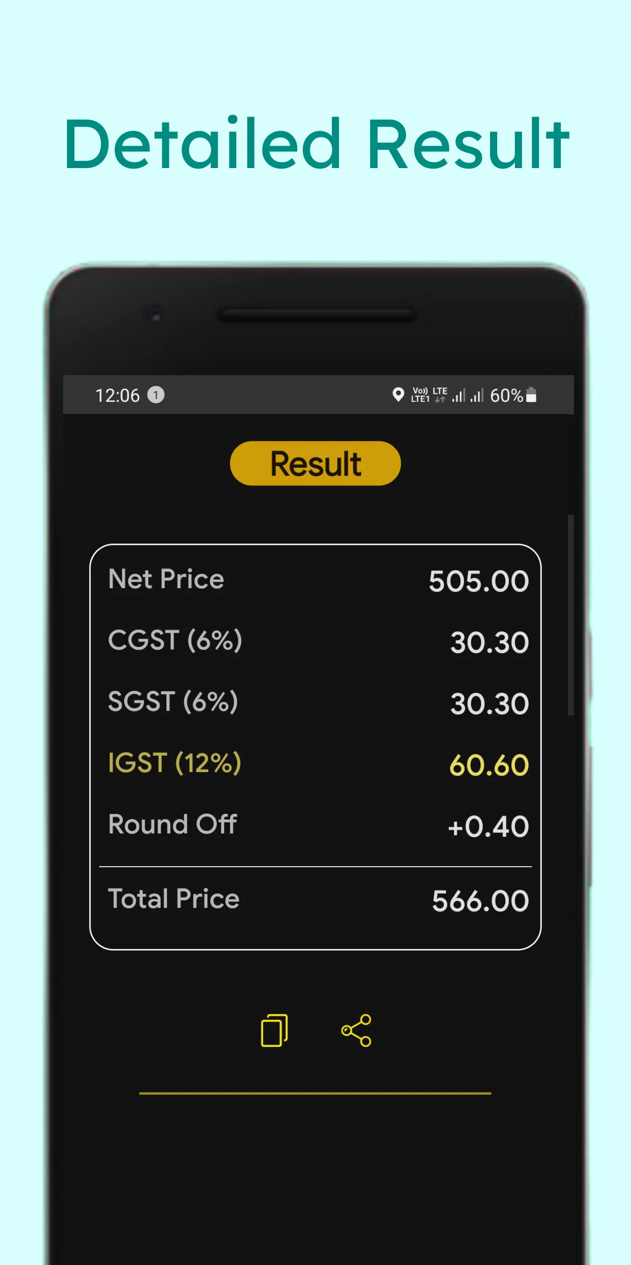 GST Calculator - All GST Rates | Indus Appstore | Screenshot