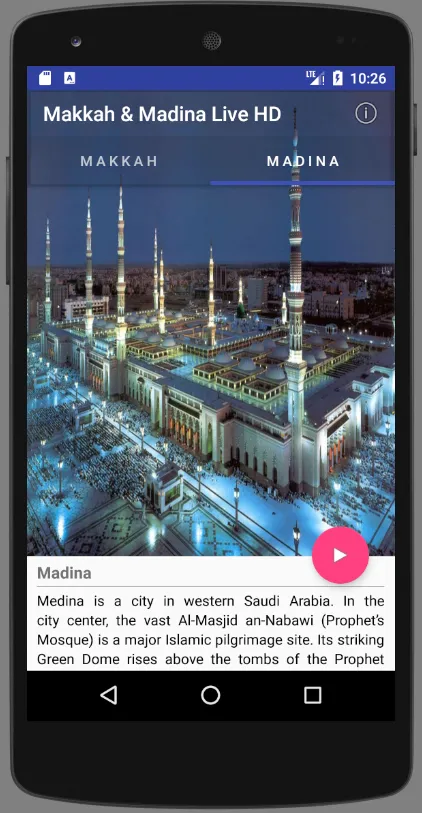 Makkah & Madina Live HD | Indus Appstore | Screenshot