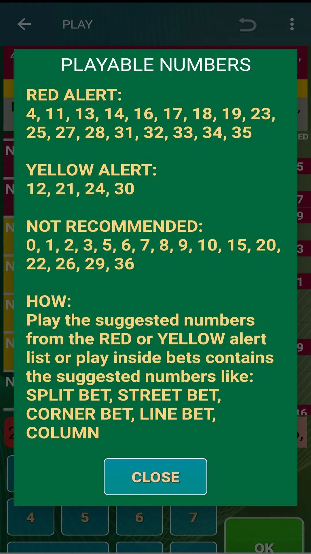 Roulette Inside Number Counter | Indus Appstore | Screenshot