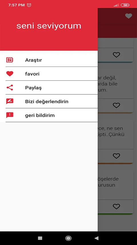 seni seviyorum SMS | Indus Appstore | Screenshot