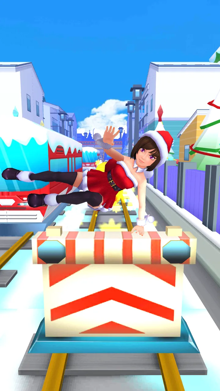 Subway Santa Princess Runner | Indus Appstore | Screenshot