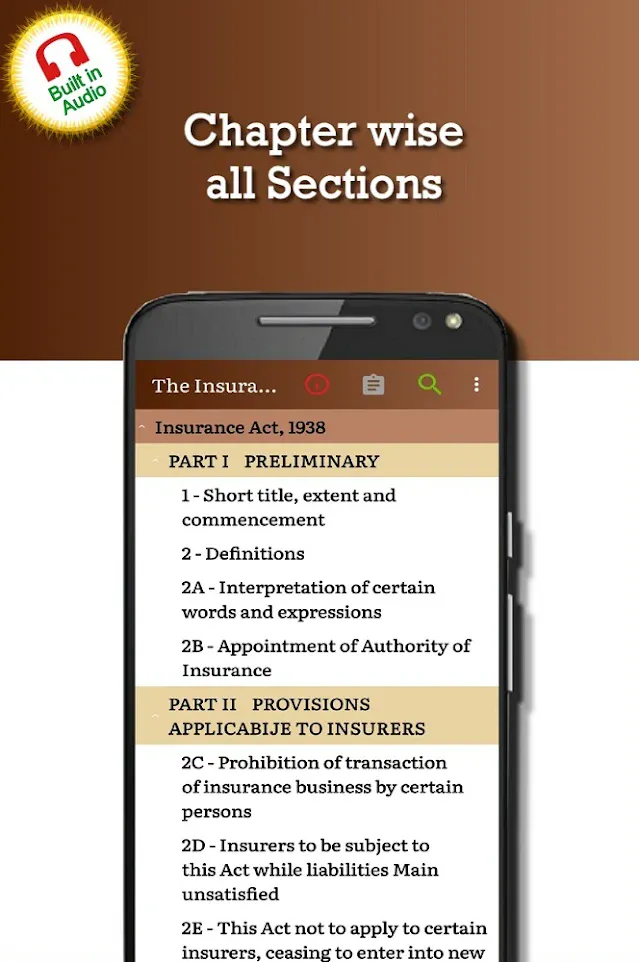 Insurance Act 1938 | Indus Appstore | Screenshot