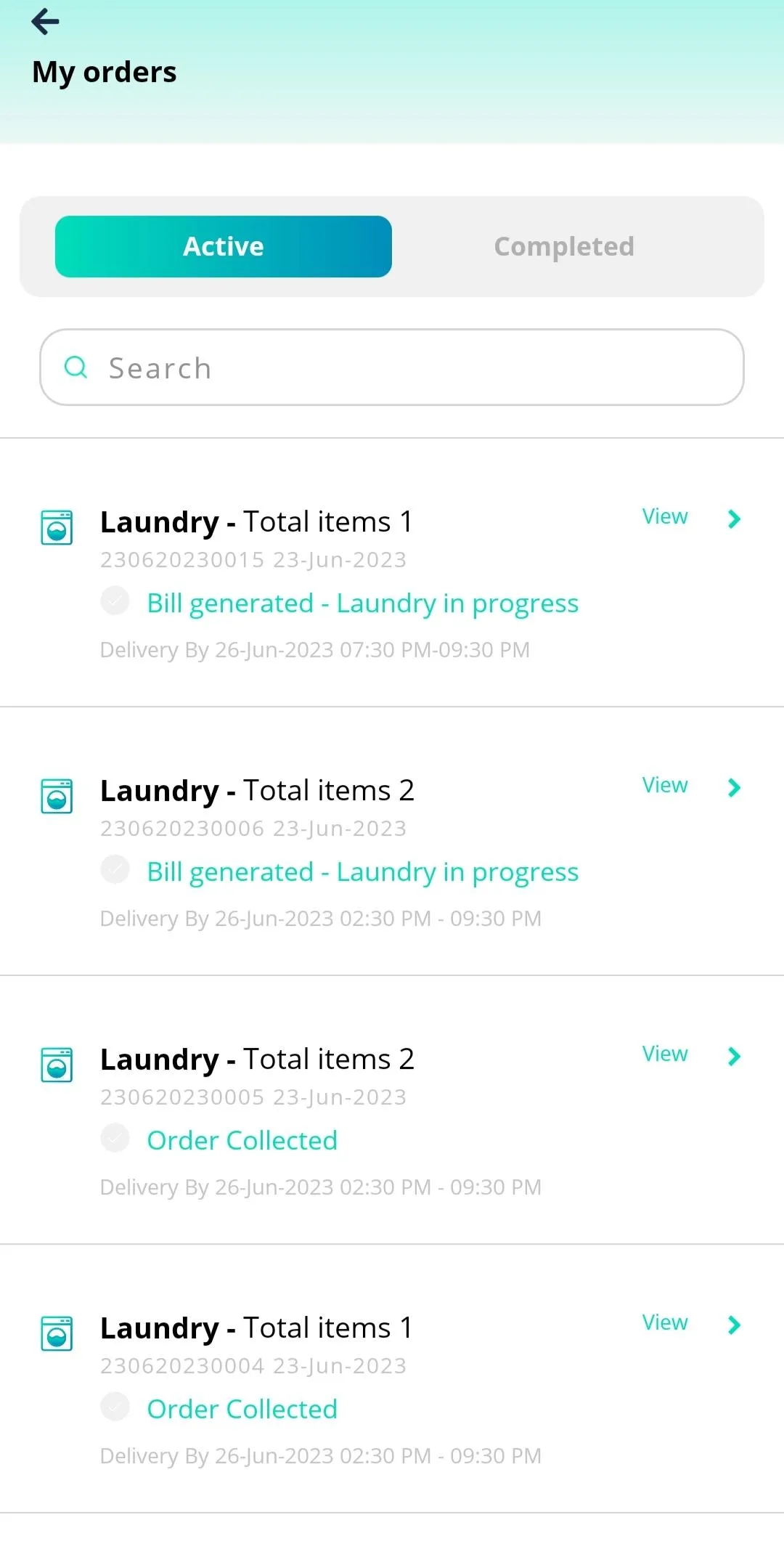 WeClean: Laundry & Dry Clean | Indus Appstore | Screenshot