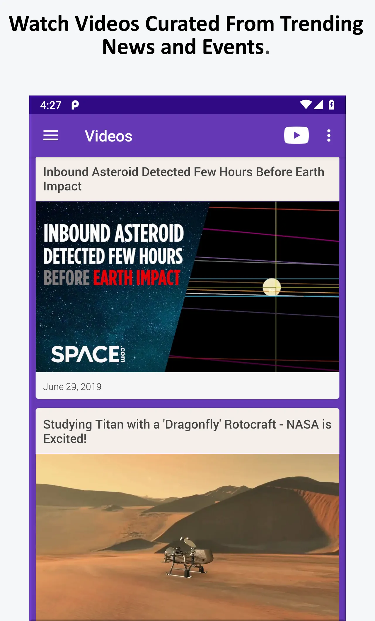 Astronomy News | Indus Appstore | Screenshot