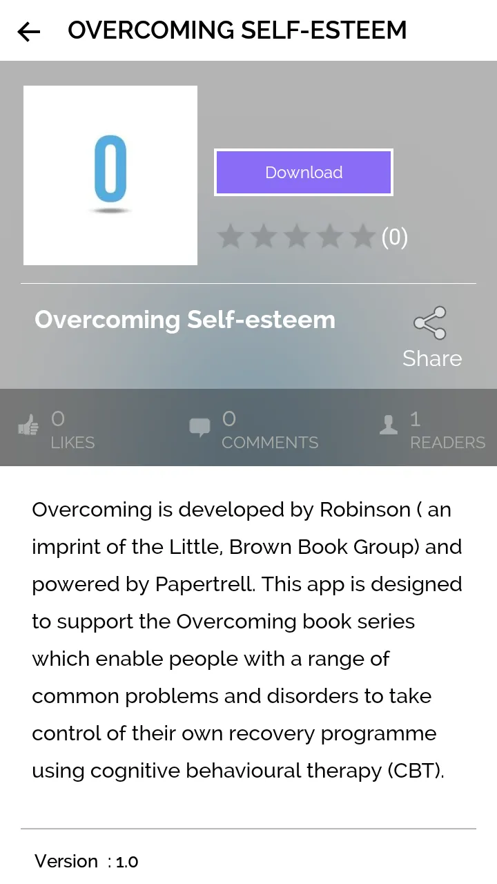 Overcoming Low Self-Esteem | Indus Appstore | Screenshot