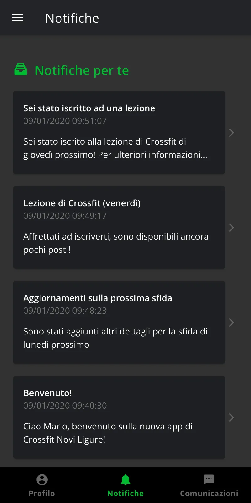 CrossfitNovi | Indus Appstore | Screenshot