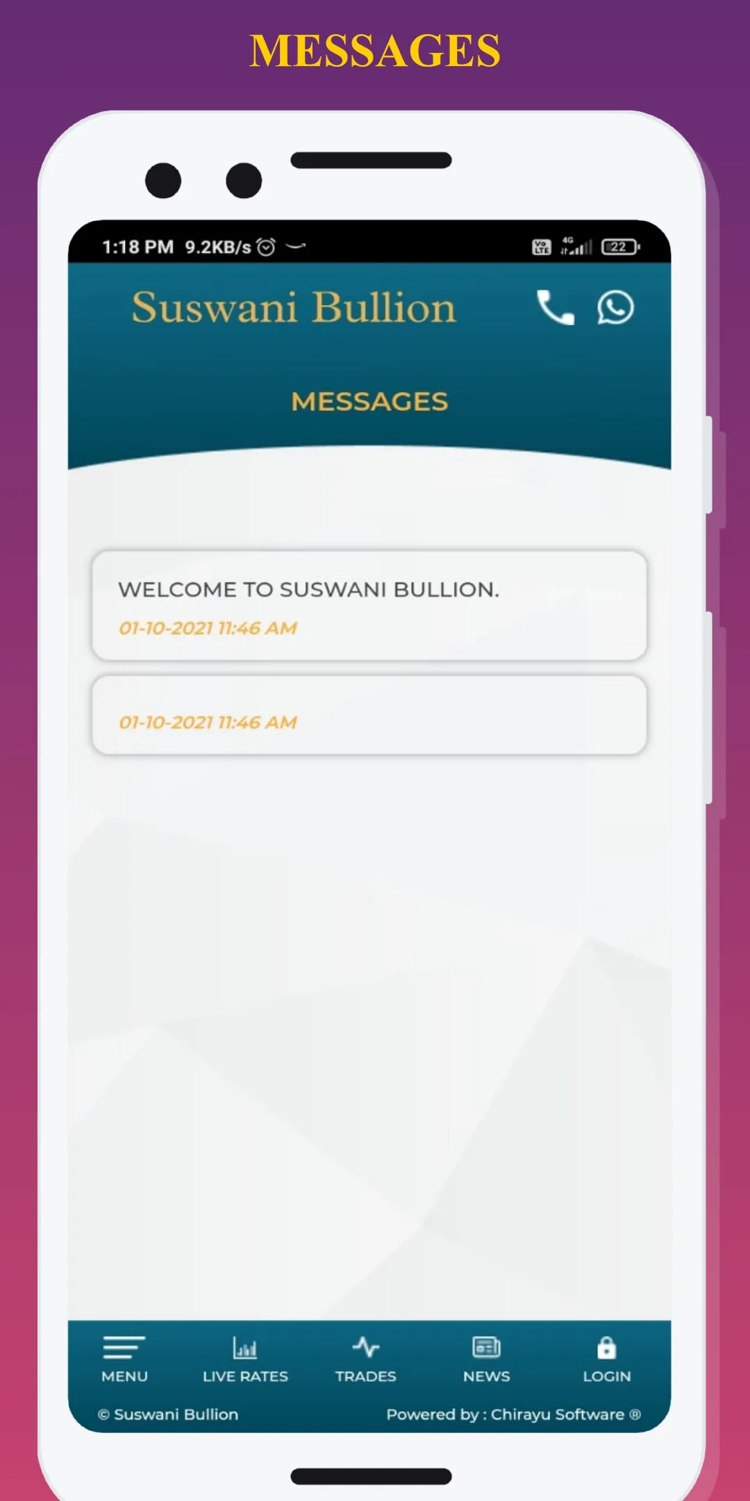 Suswani Bullion | Indus Appstore | Screenshot