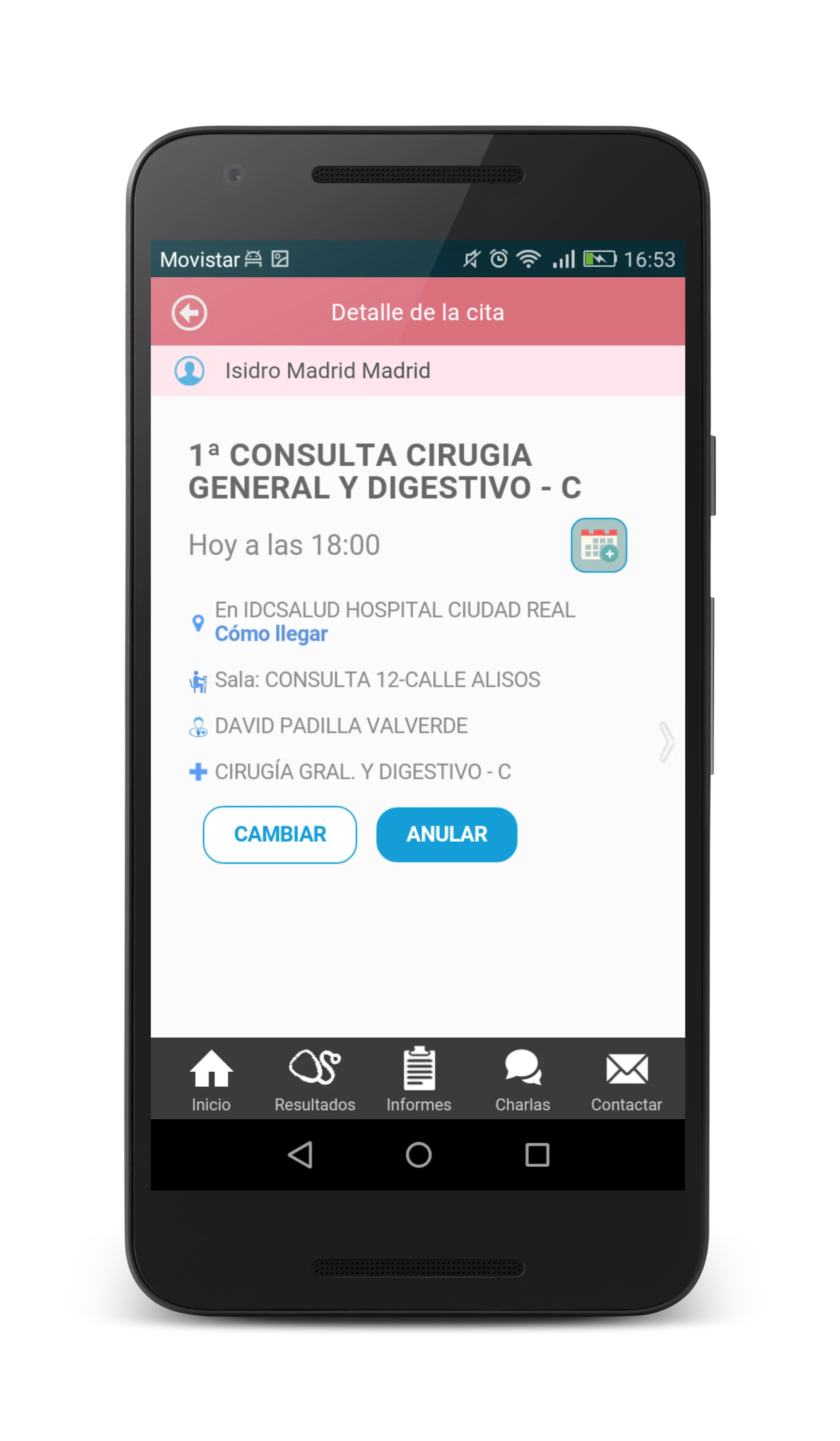 Hospital U. Infanta Elena | Indus Appstore | Screenshot