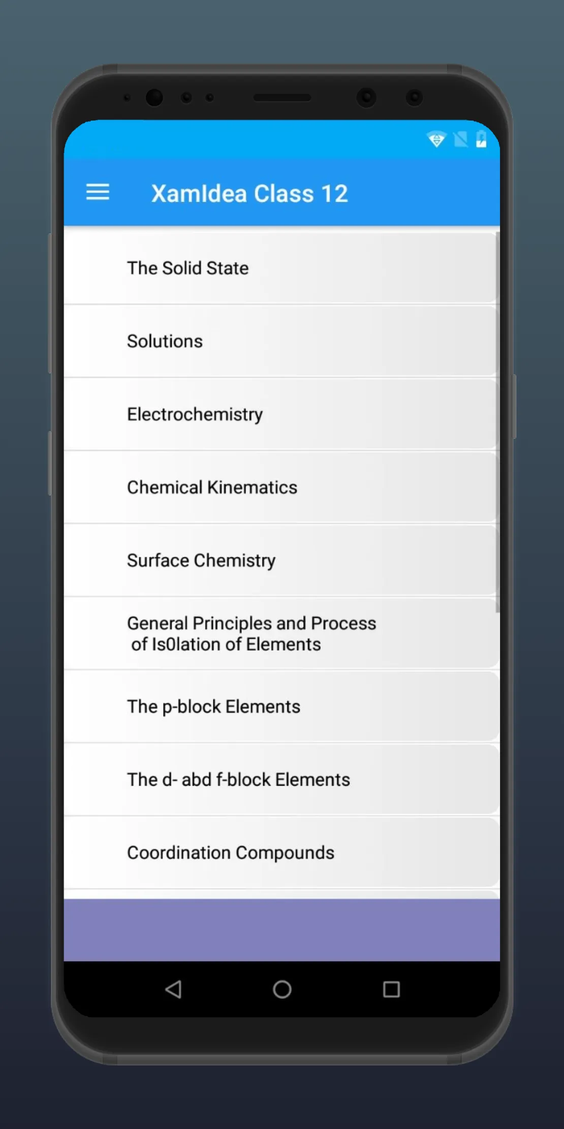 XamIdea Chemistry 12 | Indus Appstore | Screenshot