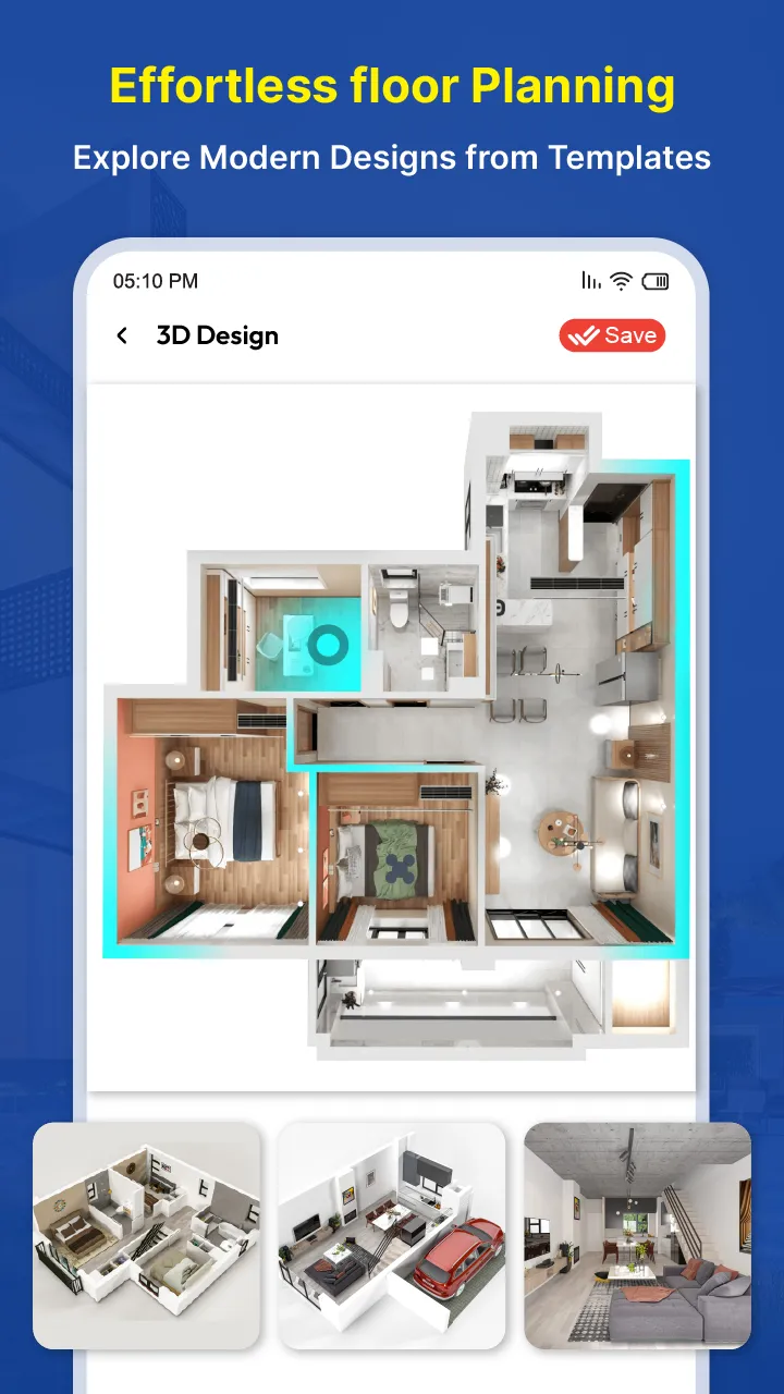 House Design 3D - Home Planner | Indus Appstore | Screenshot