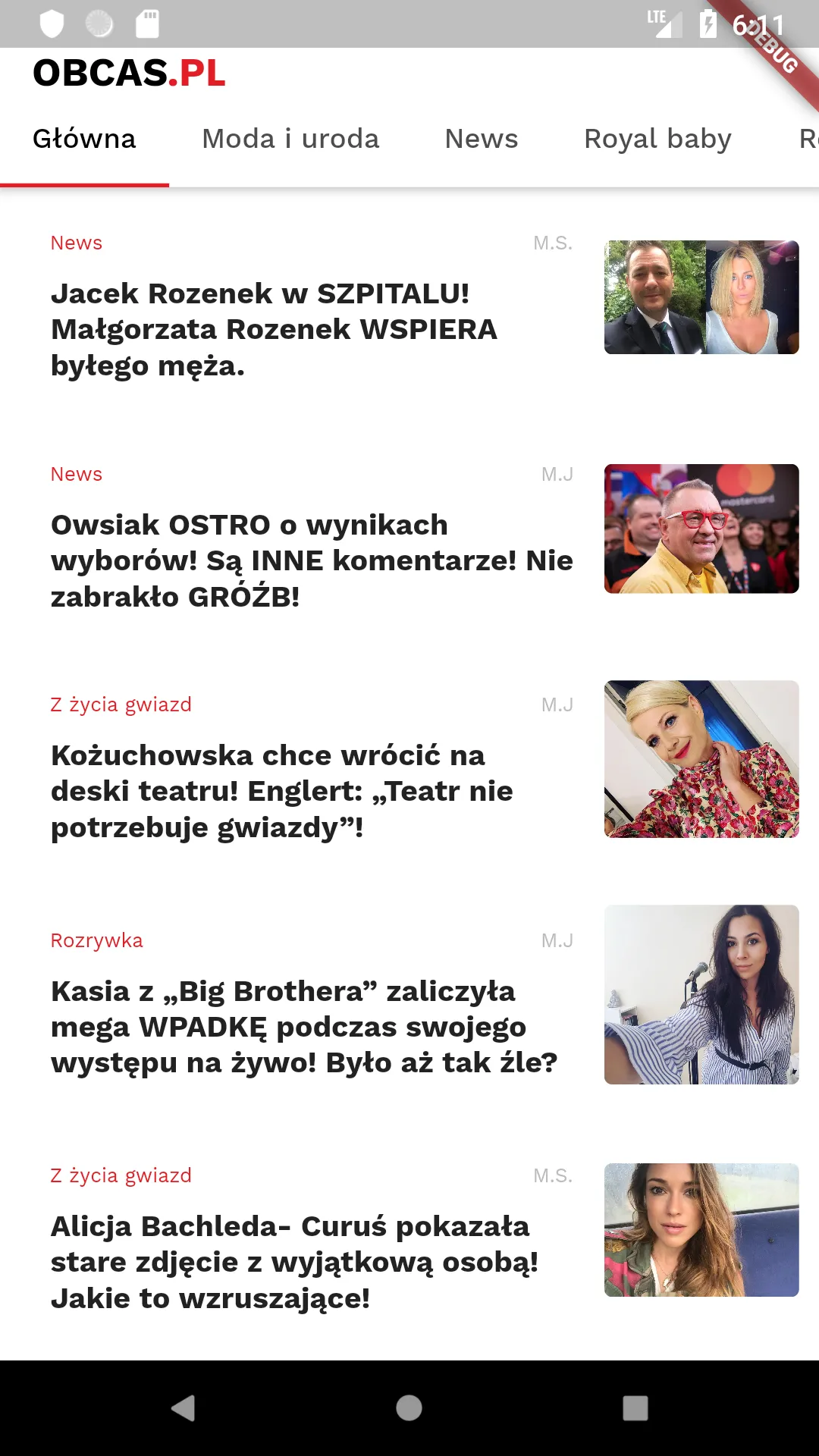 Obcas.pl | Indus Appstore | Screenshot