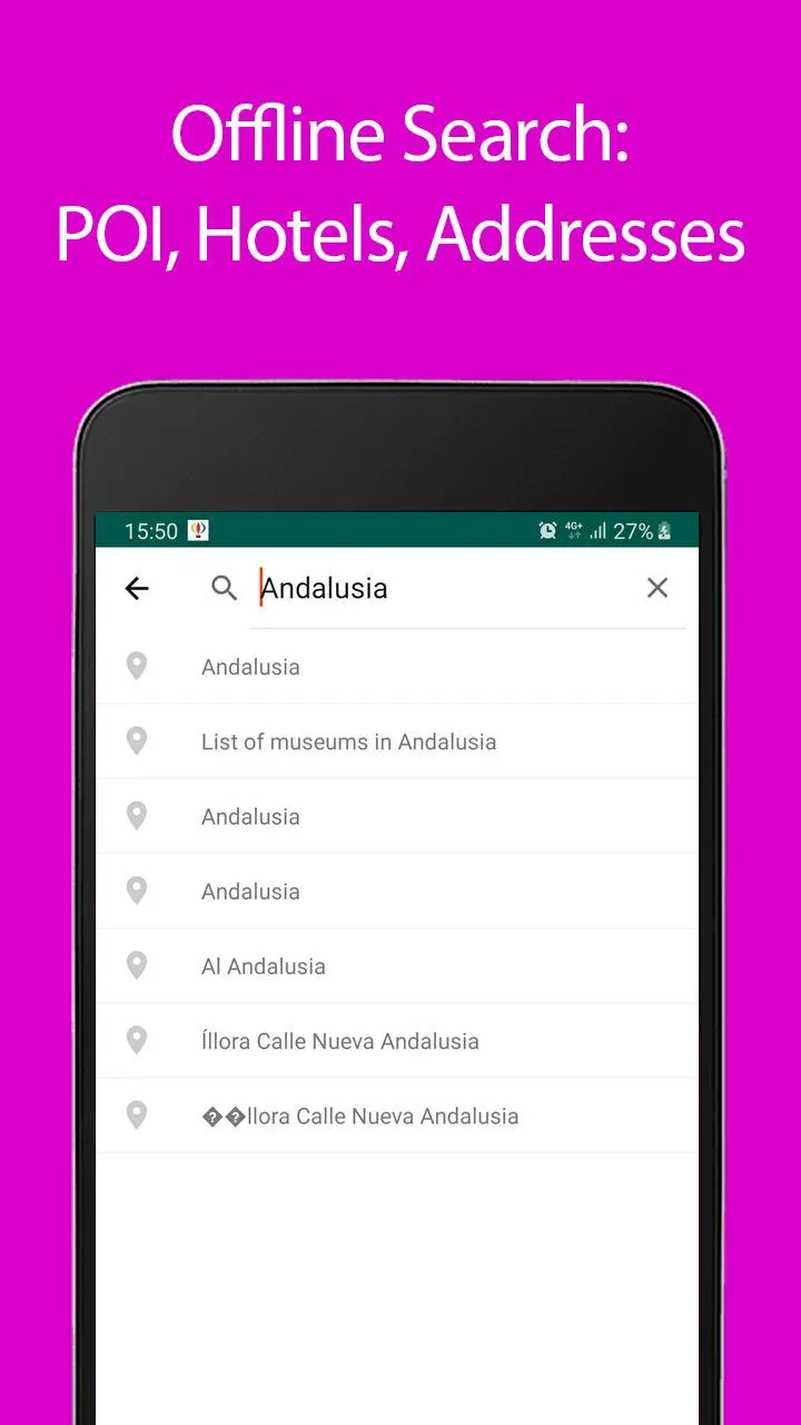 Andalusia Offline Map and Trav | Indus Appstore | Screenshot