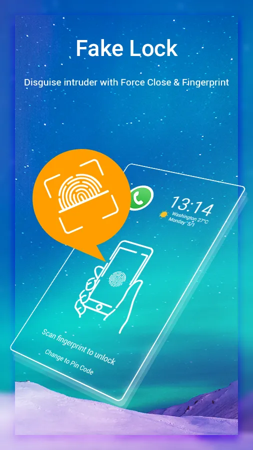 AppLock Aurora | Indus Appstore | Screenshot