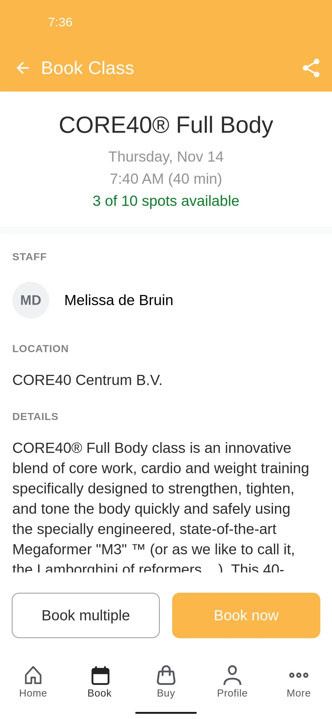 CORE40 AMSTERDAM | Indus Appstore | Screenshot