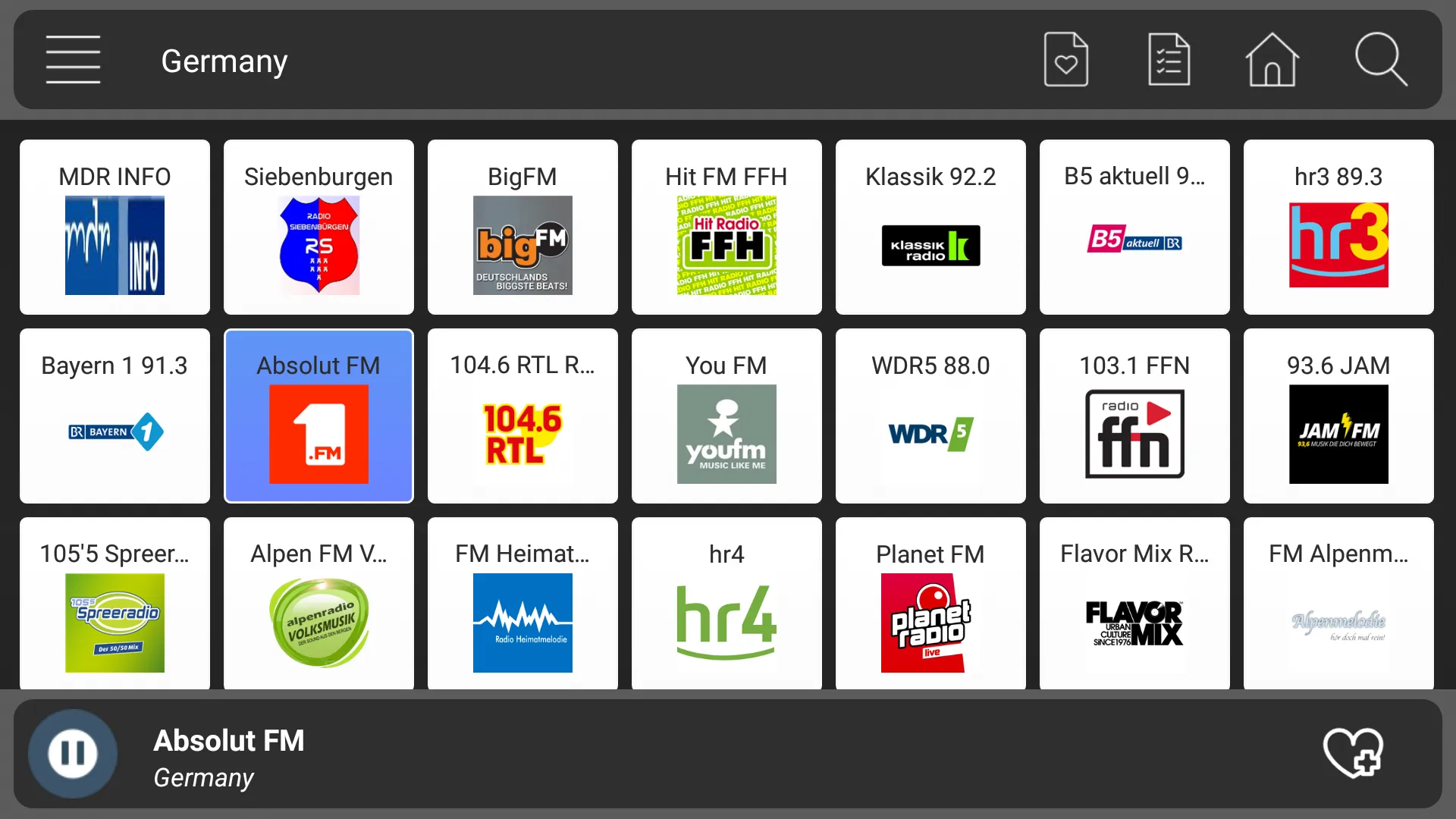 Radio Germany Online - Am Fm | Indus Appstore | Screenshot