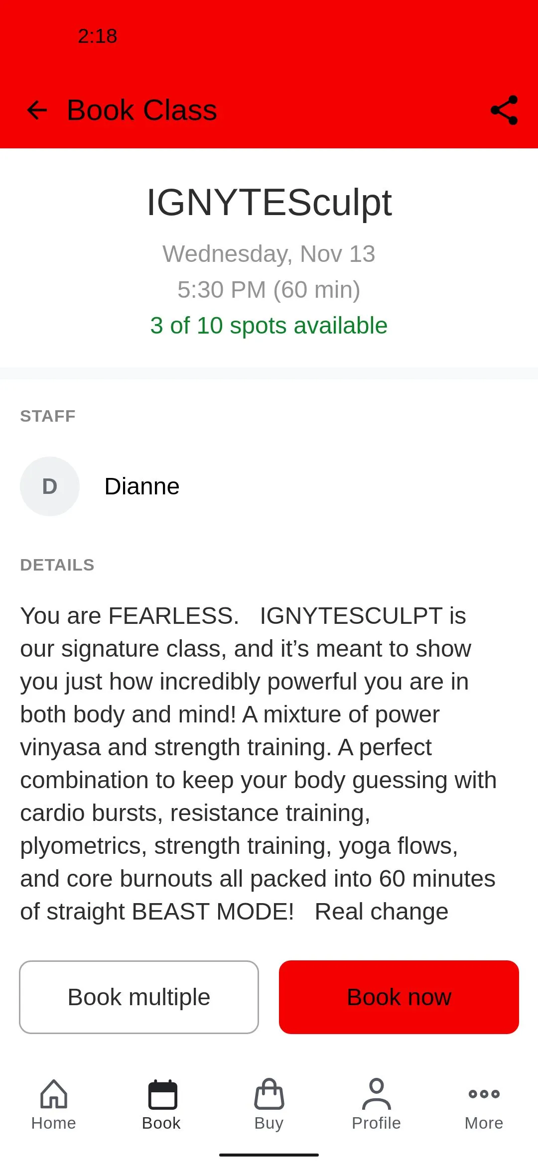 IGNYTE YOGA | Indus Appstore | Screenshot