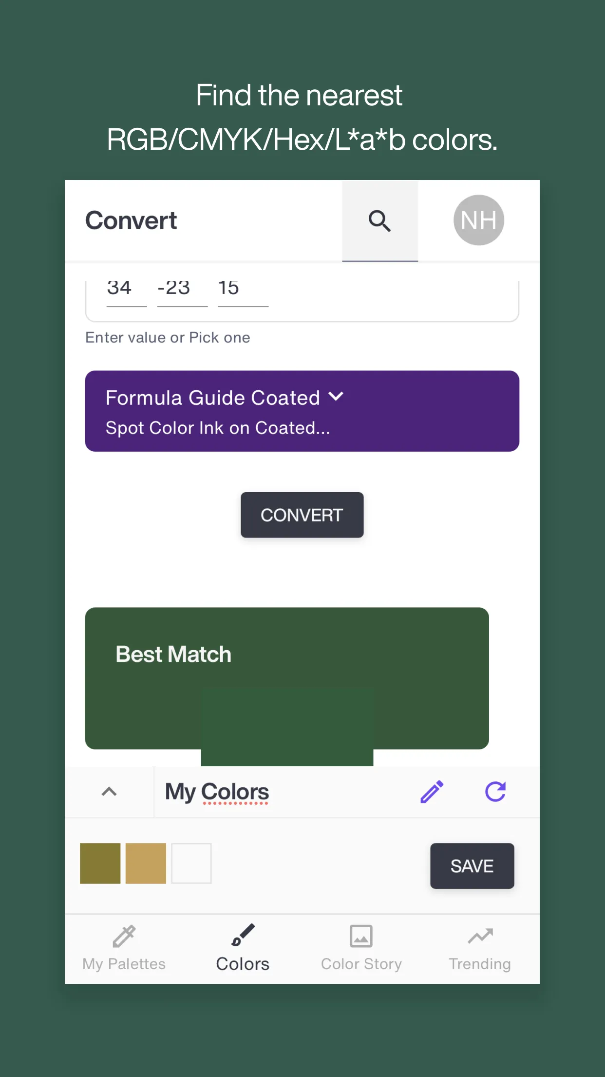 Pantone Connect | Indus Appstore | Screenshot