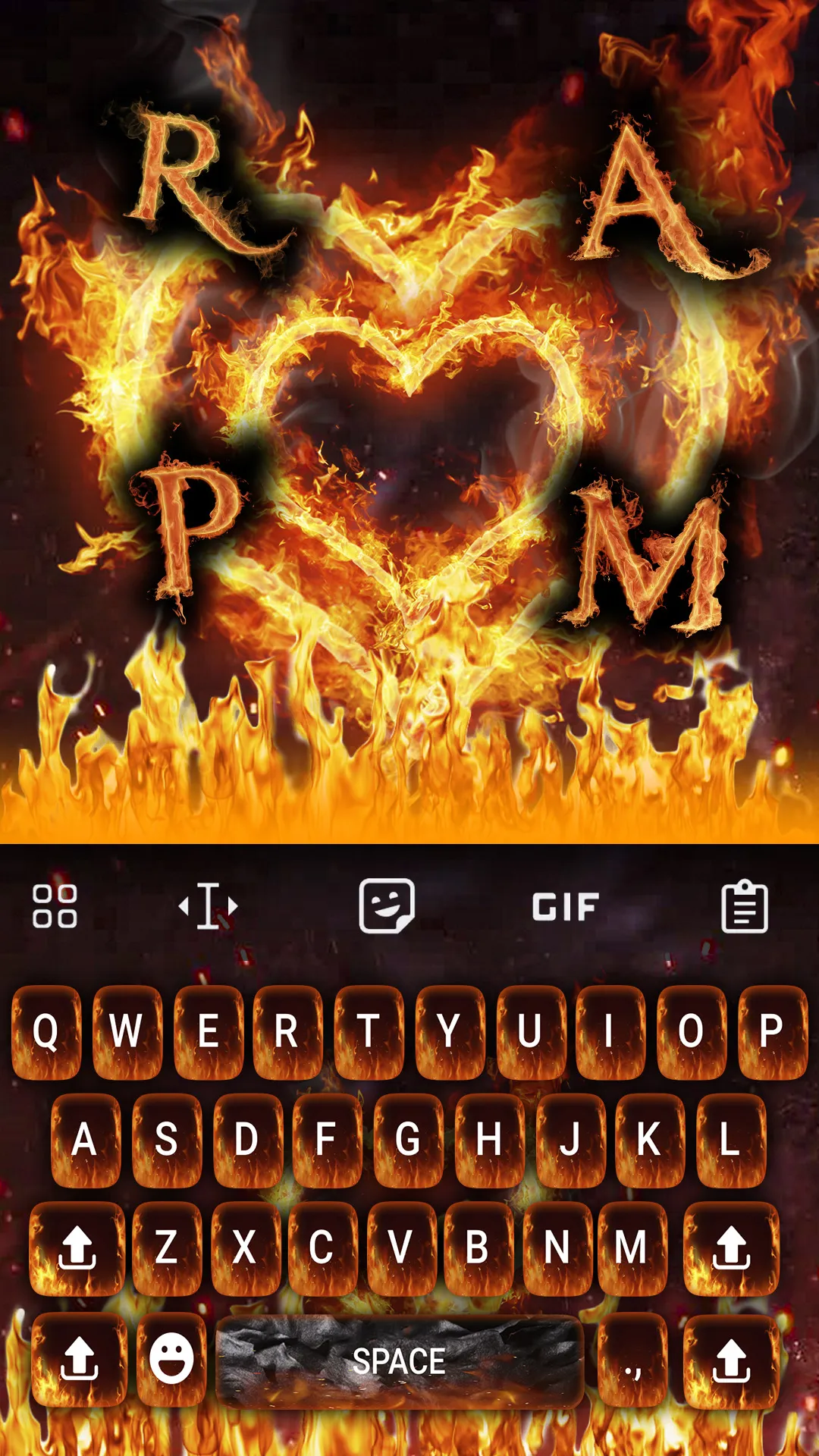 Love keyboard themes | Indus Appstore | Screenshot