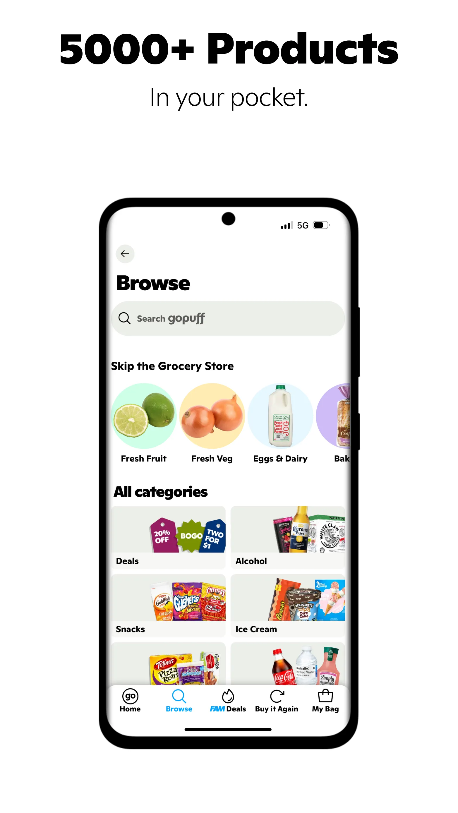 Gopuff—Alcohol & Food Delivery | Indus Appstore | Screenshot