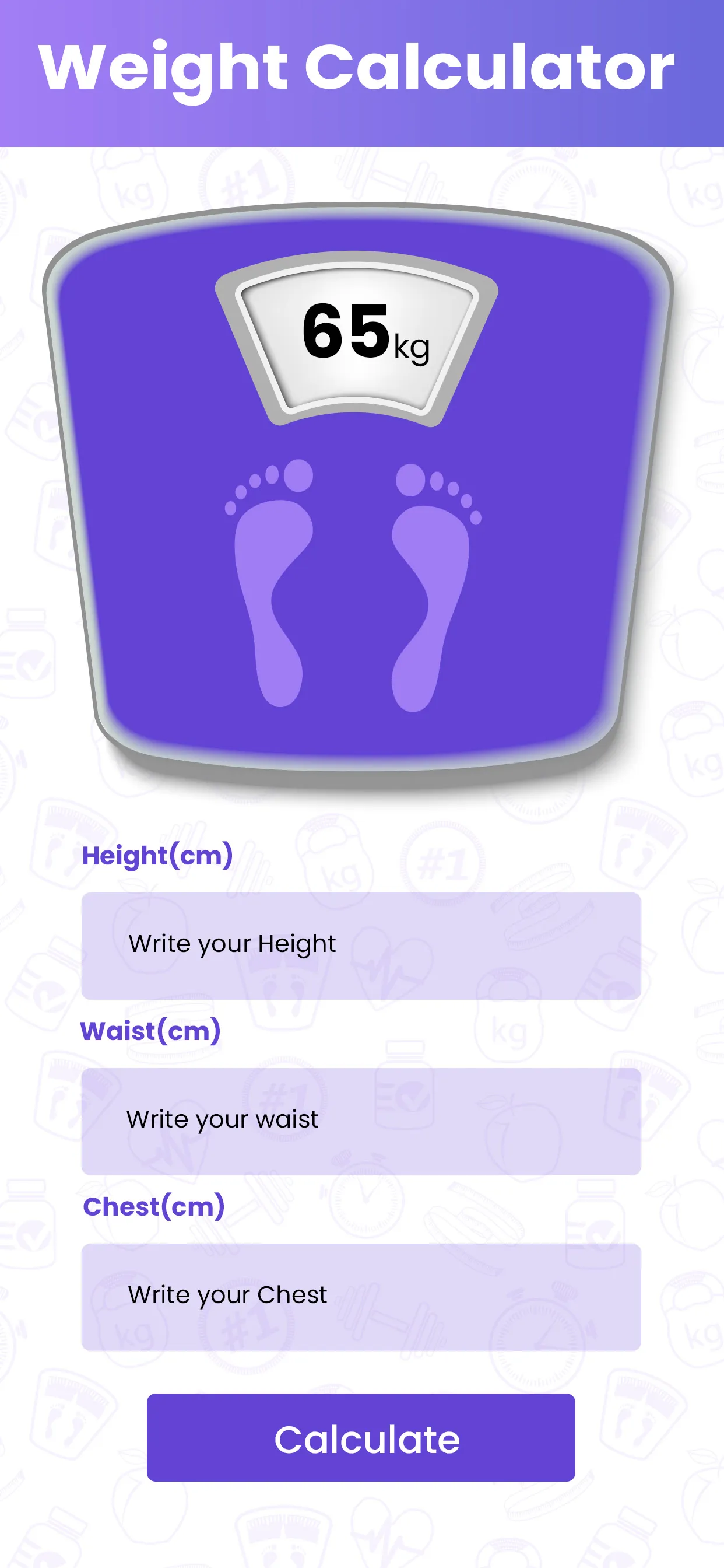 Digital Kitchen Weight Scale | Indus Appstore | Screenshot