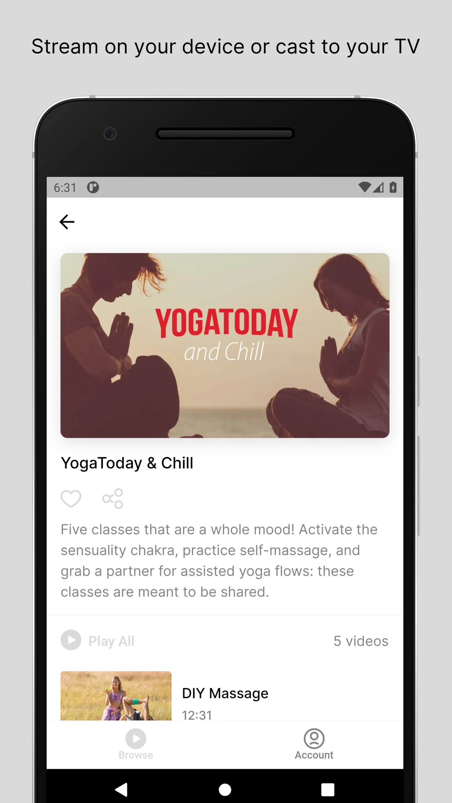 YogaToday | Indus Appstore | Screenshot