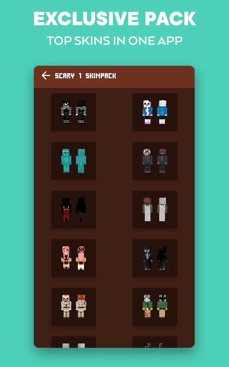 Horror Skins | Indus Appstore | Screenshot